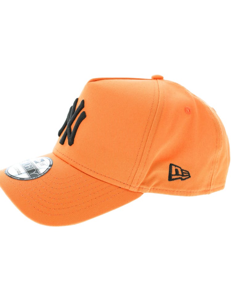 New Era New York Yankees 9FORTY A-Frame Snapback Orange/Black