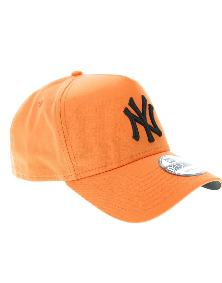 New Era New York Yankees 9FORTY A-Frame Snapback Orange/Black