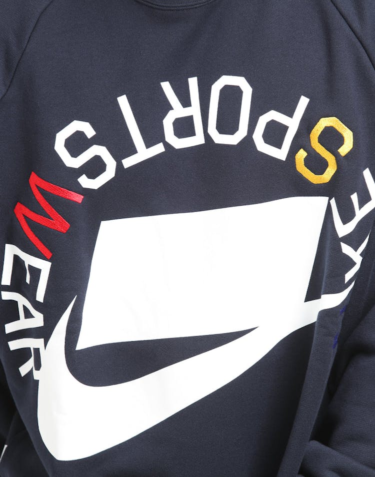 Nike Sportswear NSW Crew Dark Obsidian/White