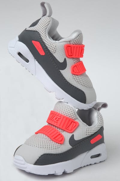 Nike Toddler Air Max Tiny 90 (TD) Grey/Crimson/White