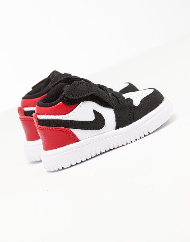 Jordan Toddler Jordan 1 Low Alt White/Black/Red