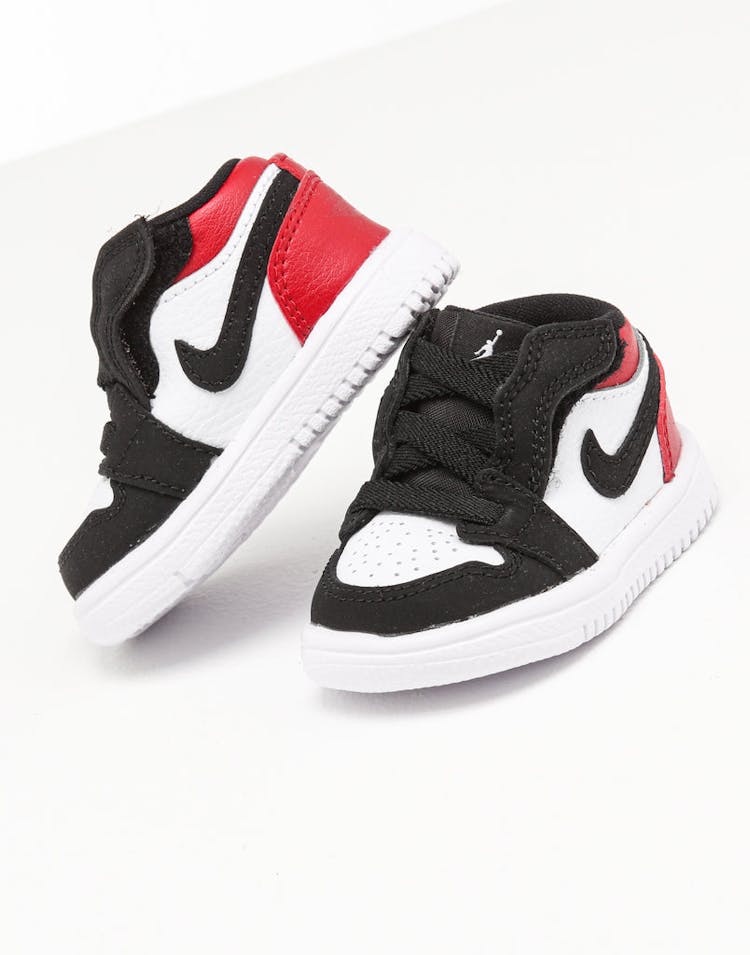 Jordan Toddler Jordan 1 Low Alt White/Black/Red