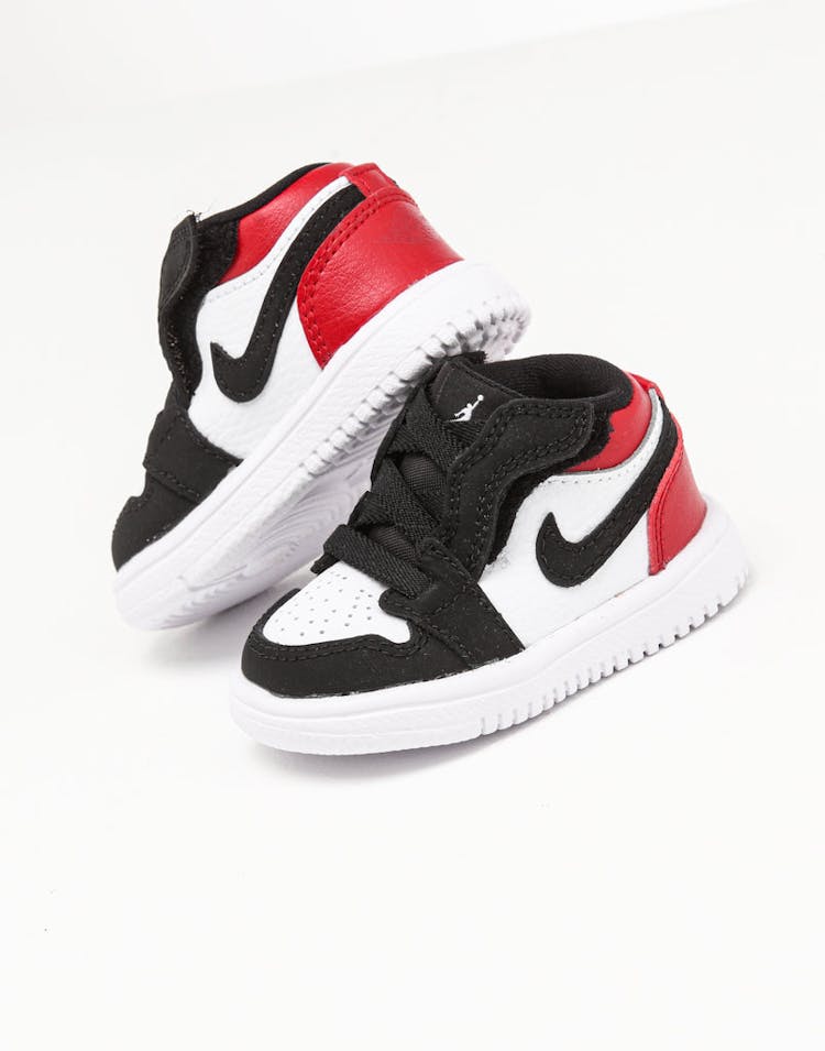 Jordan Toddler Jordan 1 Low Alt White/Black/Red