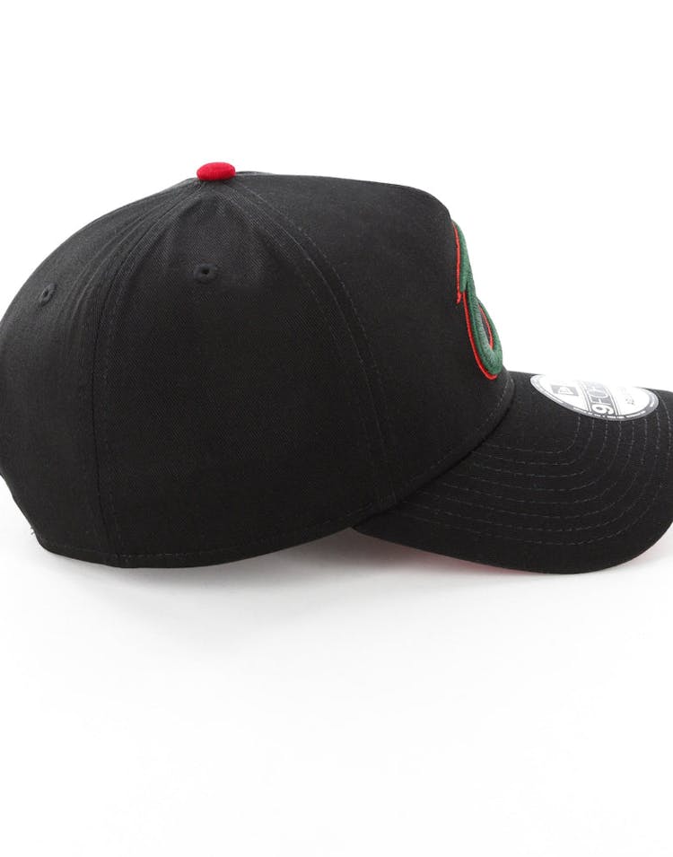 New Era Cleveland Cavaliers 9FORTY A-Frame Snapback Black/Green/Red