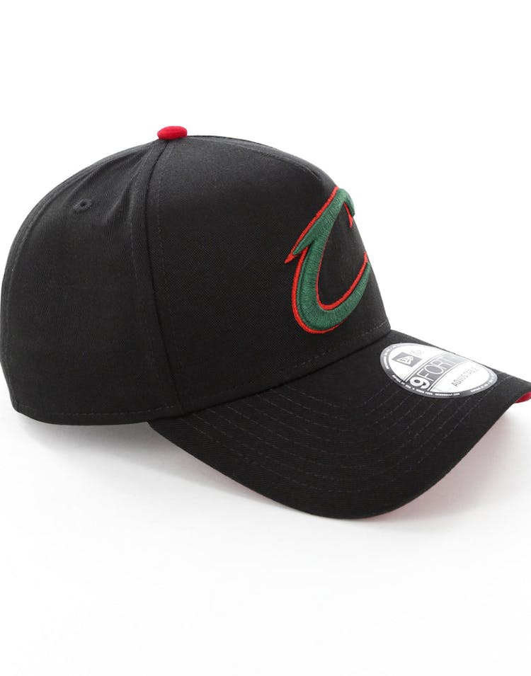 New Era Cleveland Cavaliers 9FORTY A-Frame Snapback Black/Green/Red