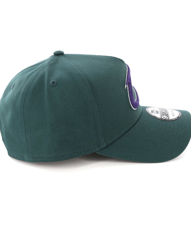 New Era Cleveland Cavaliers 9FORTY A-Frame Snapback Pine/Purple