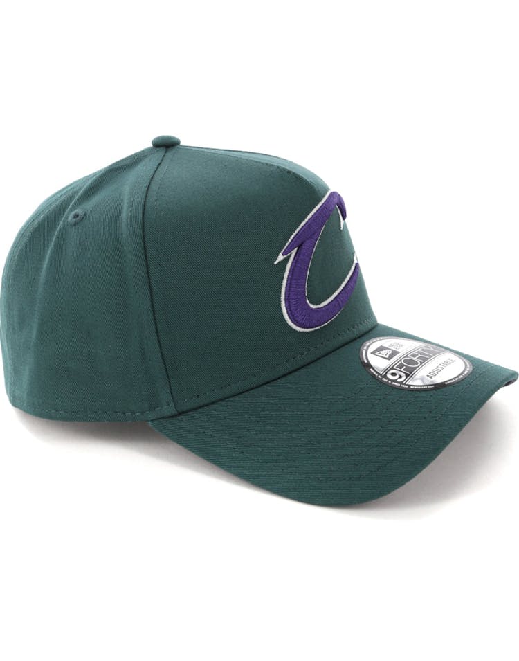 New Era Cleveland Cavaliers 9FORTY A-Frame Snapback Pine/Purple
