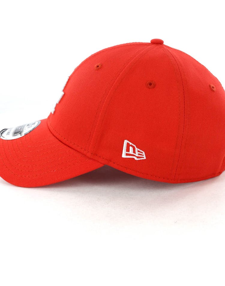 New Era Los Angeles Dodgers 9FORTY Cloth Buckle Strapback Red