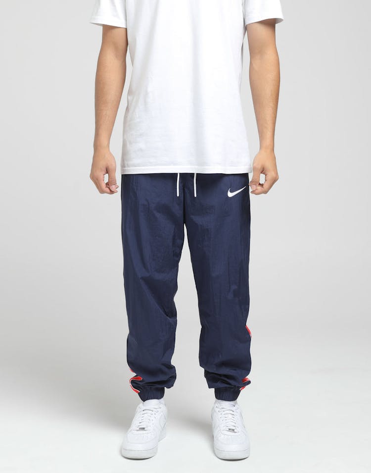 Nike Sportswear Swoosh Pants Obsidian/Red/White