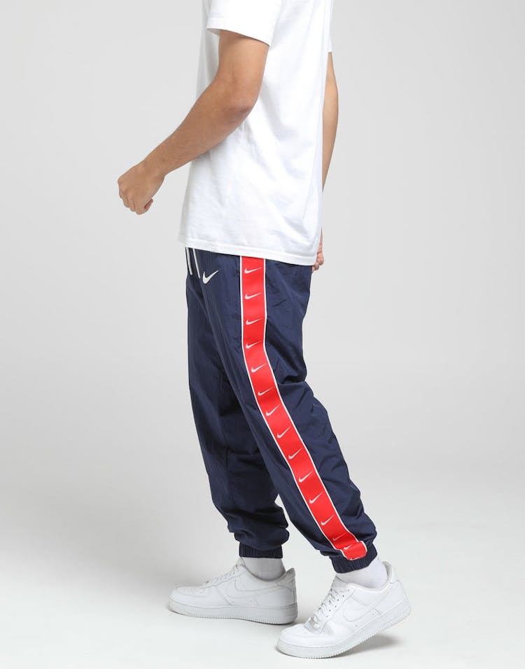Nike Sportswear Swoosh Pants Obsidian/Red/White