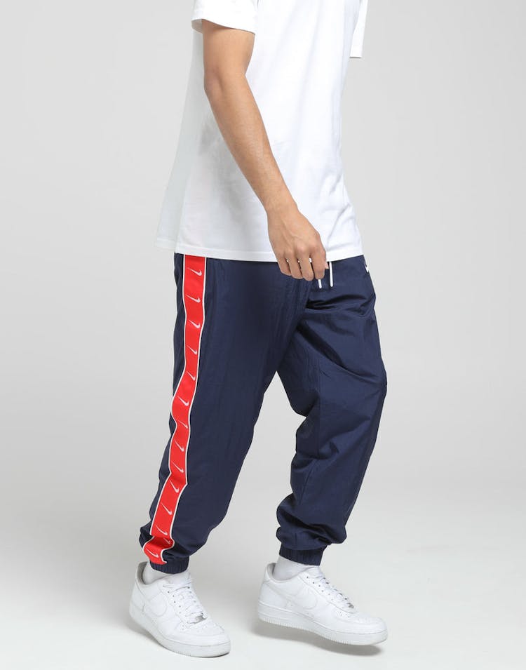 Nike Sportswear Swoosh Pants Obsidian/Red/White