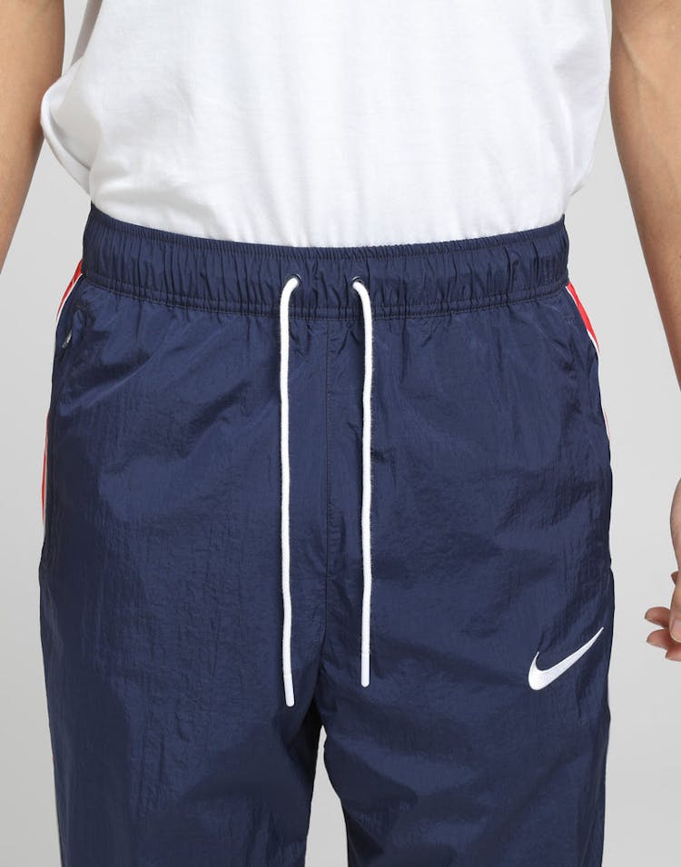 Nike Sportswear Swoosh Pants Obsidian/Red/White