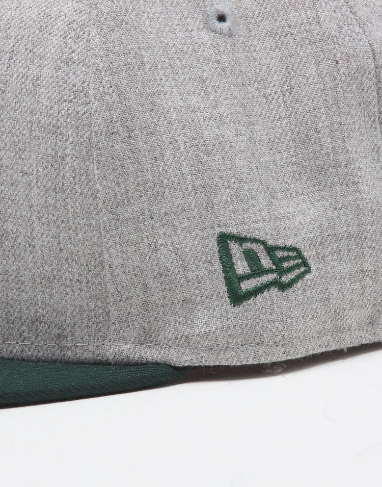 New Era Youth Oakland Athletics 9FIFTY Snapback Heather Grey/Green