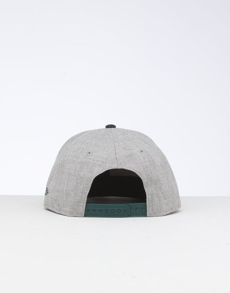 New Era Youth Oakland Athletics 9FIFTY Snapback Heather Grey/Green