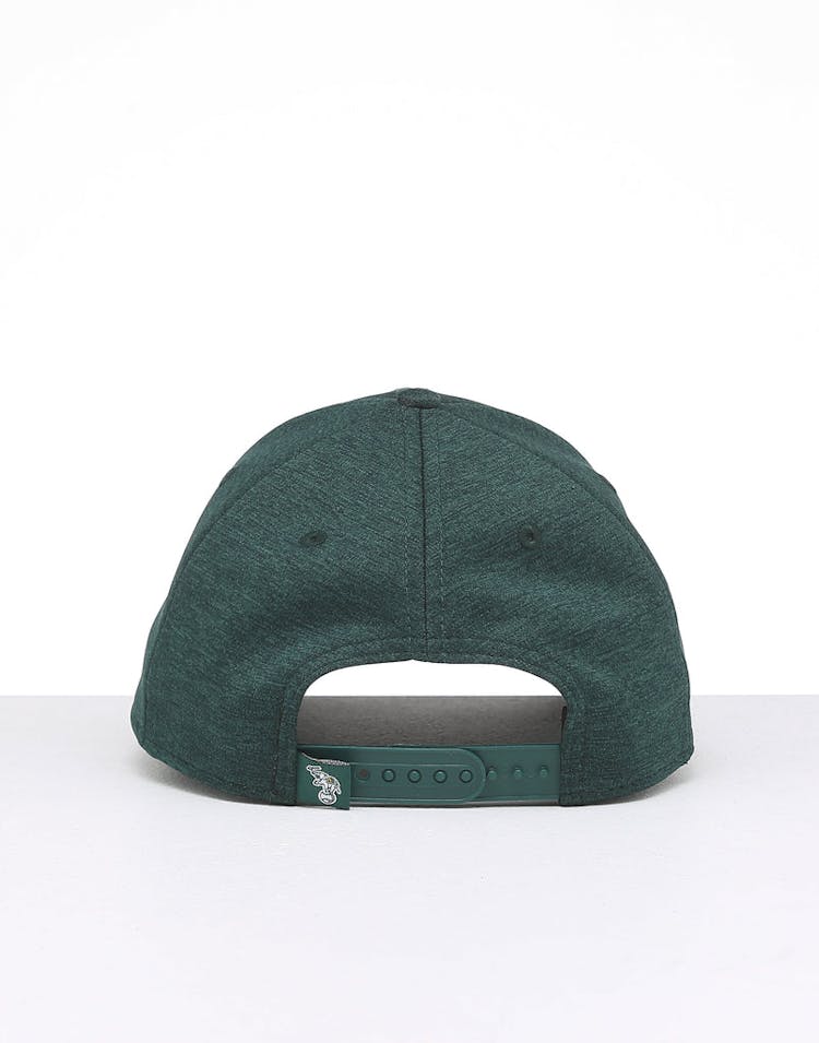 New Era Oakland Athletics 9FORTY Pip Pop Snapback Dark Green Marle