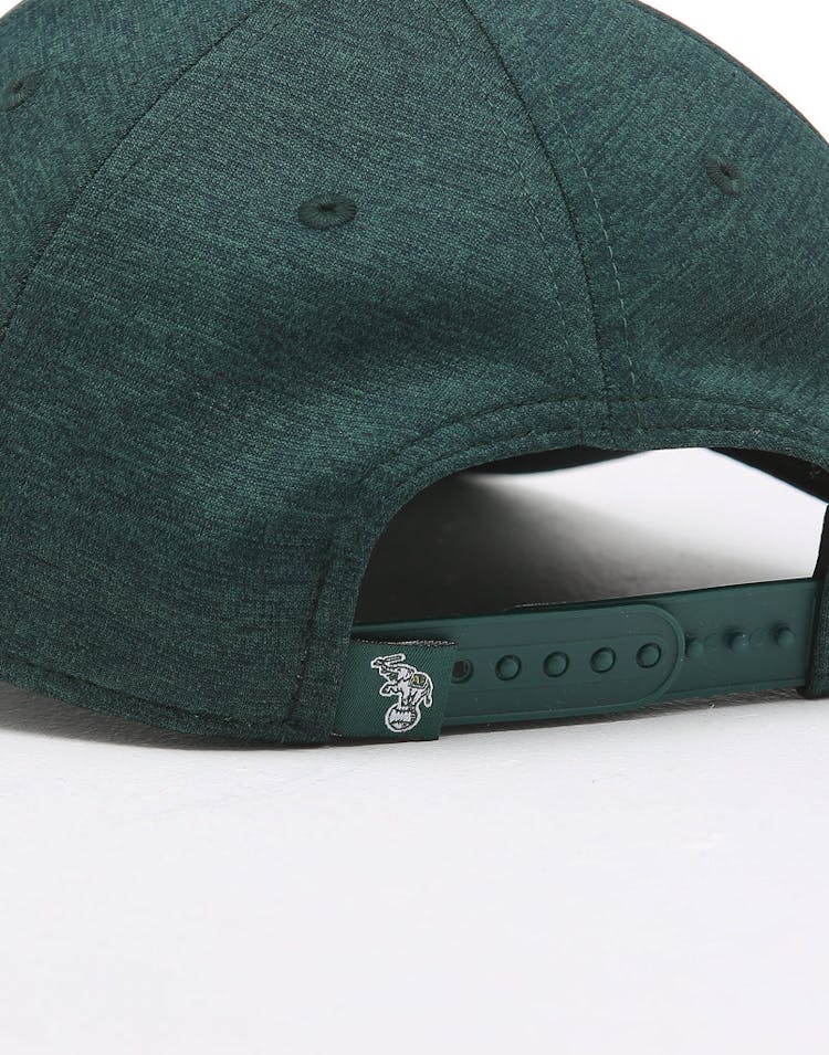 New Era Oakland Athletics 9FORTY Pip Pop Snapback Dark Green Marle