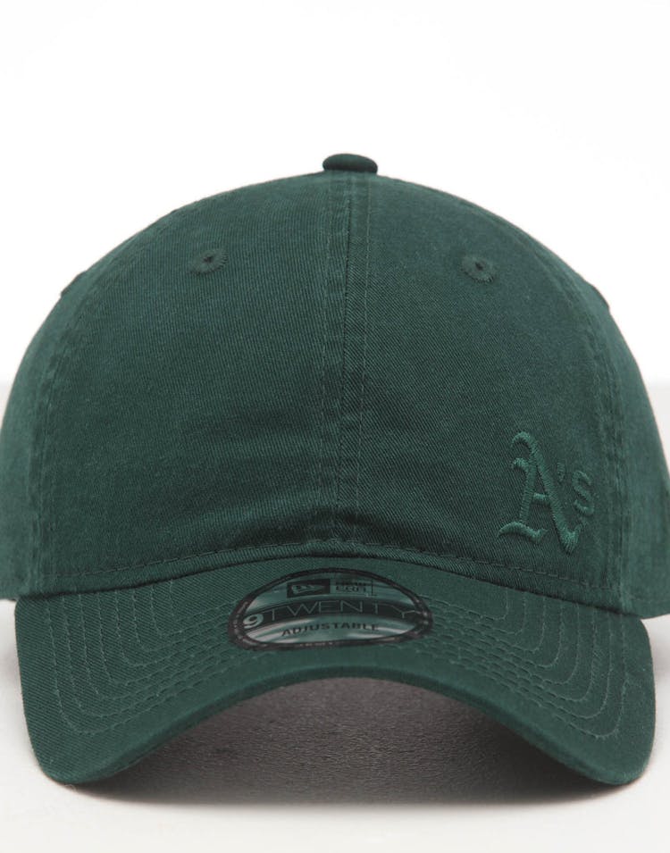New Era Oakland Athletics 9TWENTY Fless Strapback Dark Green