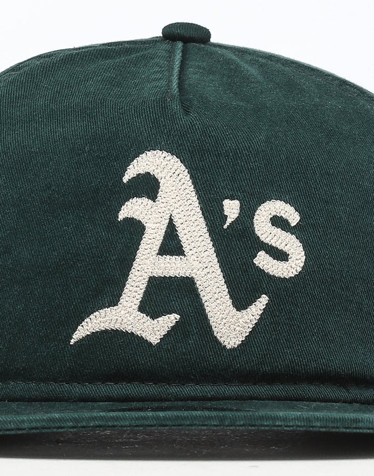 New Era Oakland Athletics The Old Golfer Chainstitch Snapback Dark Green/Ivory