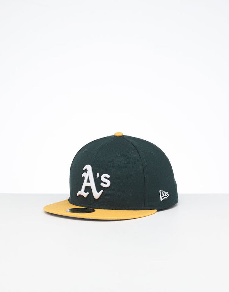 New Era X Swarovski Oakland Athletics '89 59FIFTY Fitted Green/Yellow