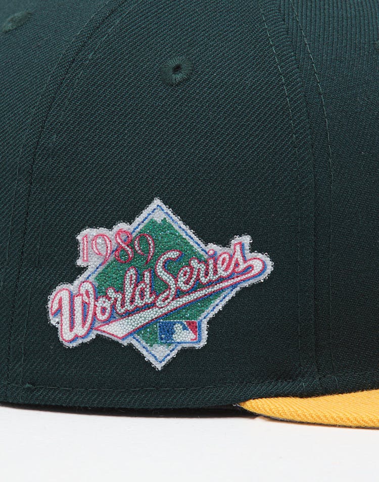 New Era X Swarovski Oakland Athletics '89 59FIFTY Fitted Green/Yellow