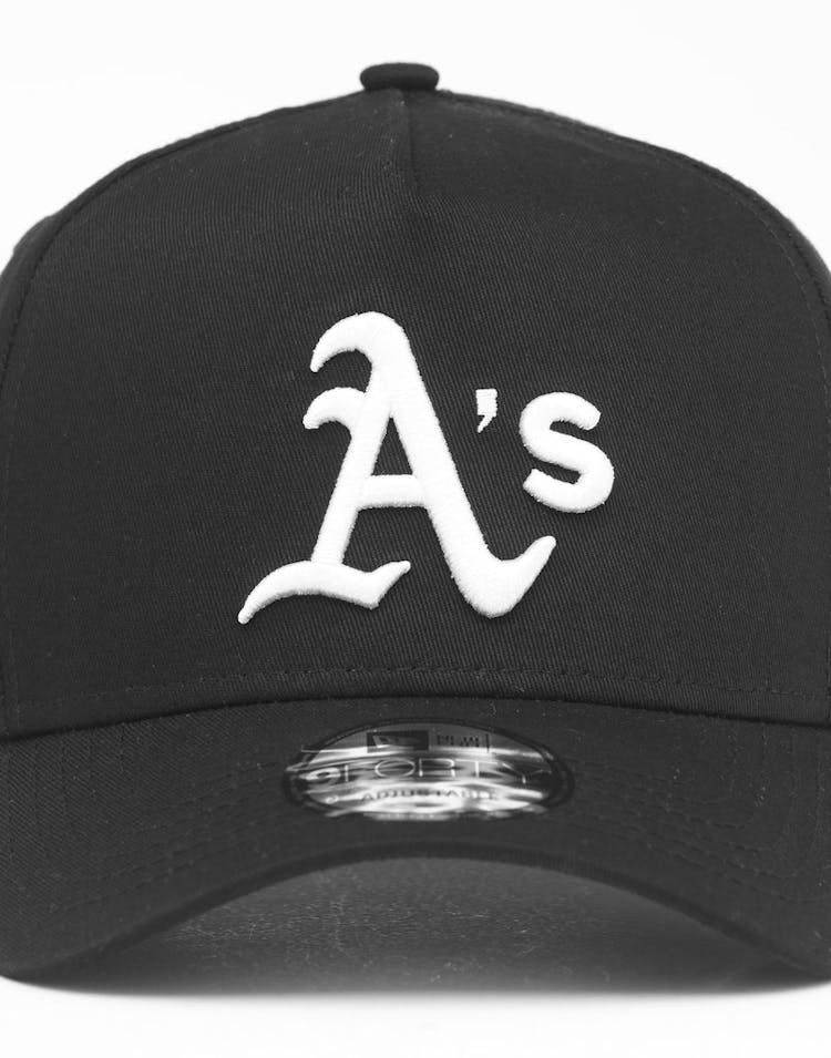 New Era Oakland Athletics 9FORTY K-Frame Snapback Black/White