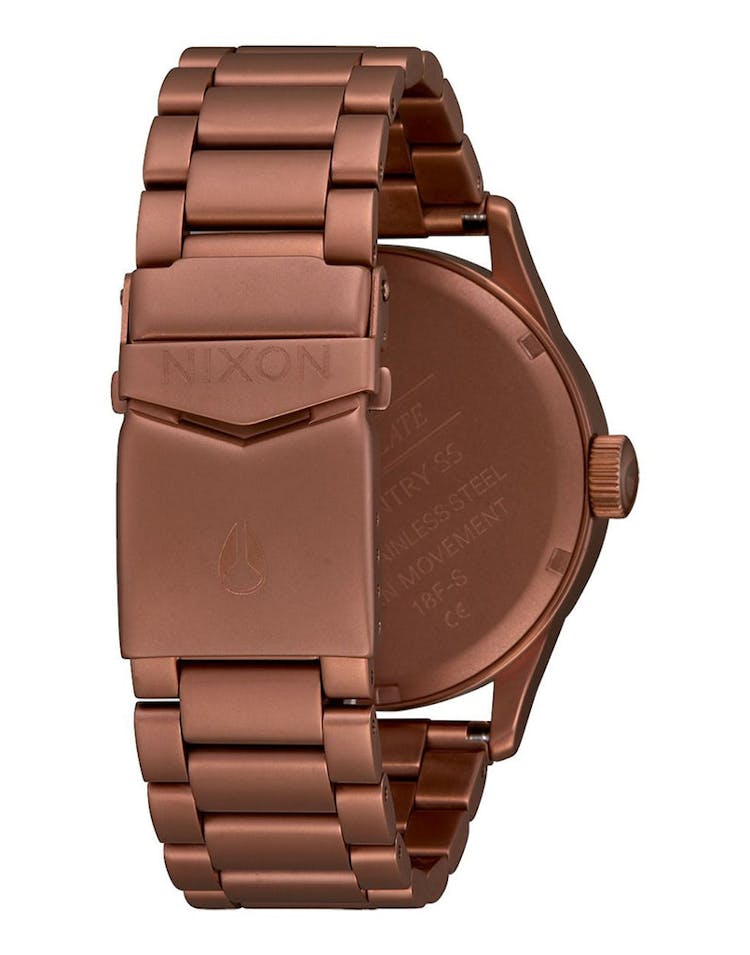 Nixon Sentry SS Matte Copper/Gunmetal
