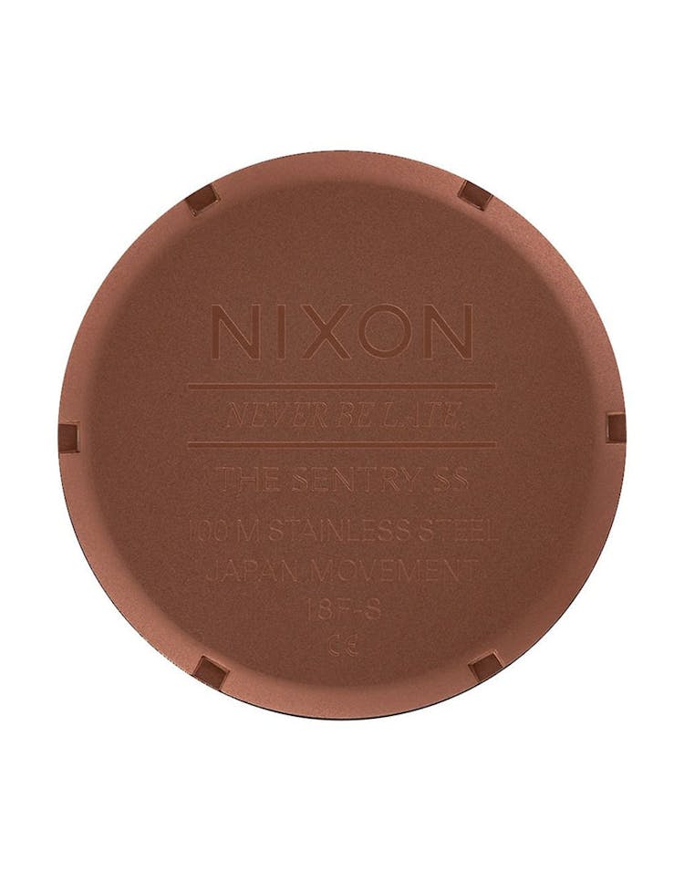 Nixon Sentry SS Matte Copper/Gunmetal