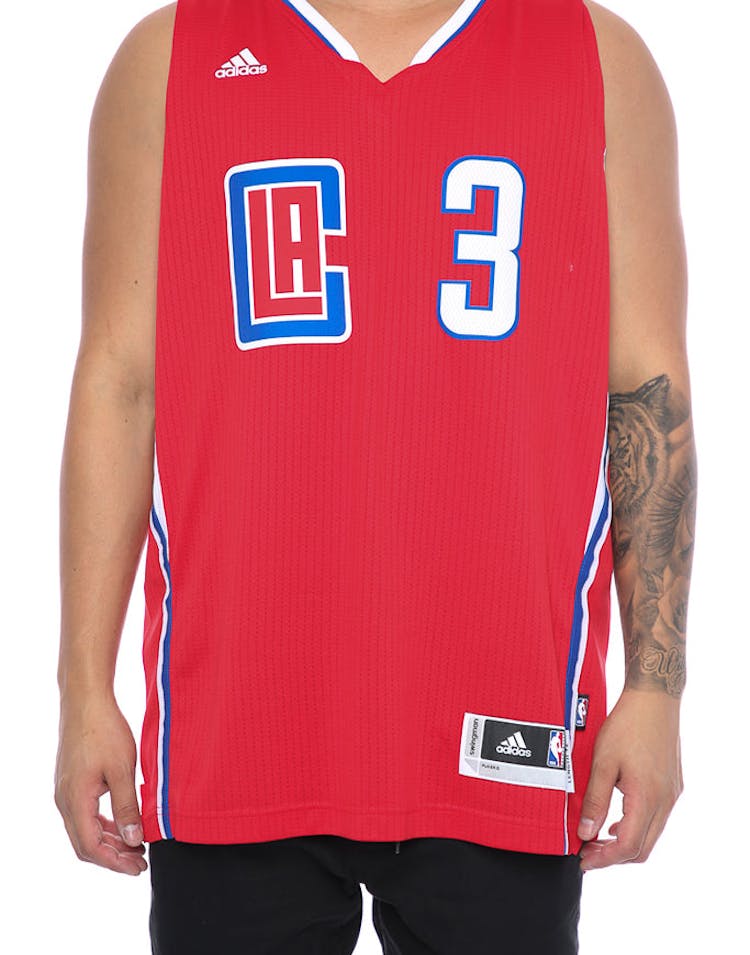 Adidas Perfomance Los Angeles Clippers Chris Paul '3' Swingman Jersey Red