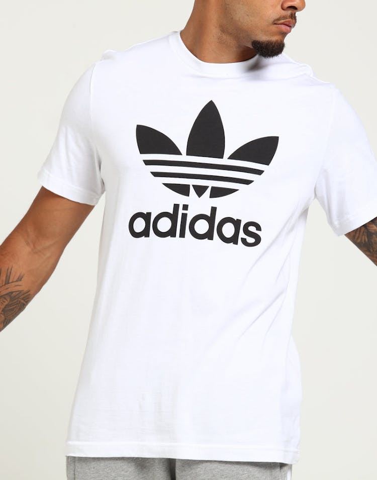 Adidas Originals Trefoil Tee White