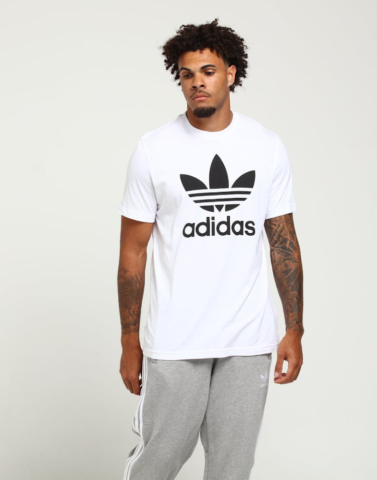 Adidas Originals Trefoil Tee White