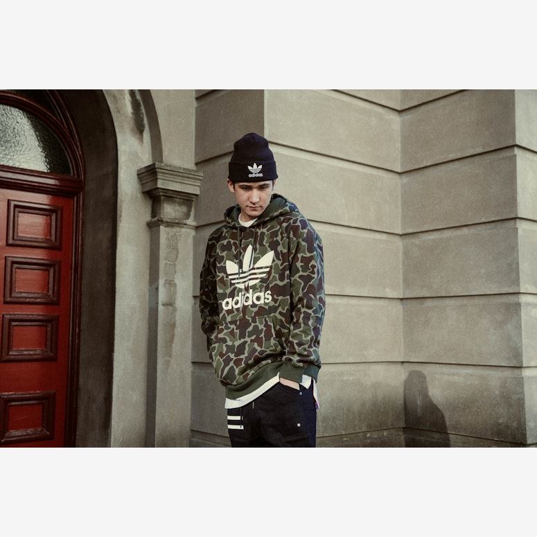 Adidas Originals Trefoil Camo Hoody