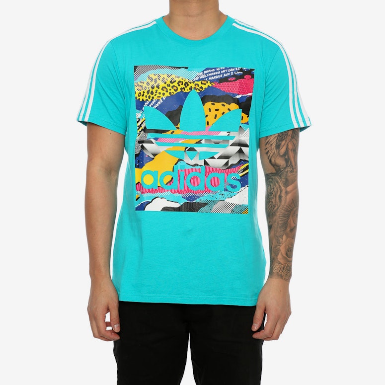 Adidas Originals L.A Box Tee Teal