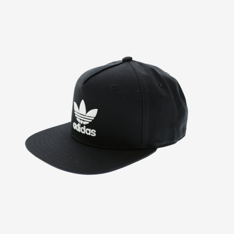 Adidas AC Trefoil Flat Peak Snapback Black/white