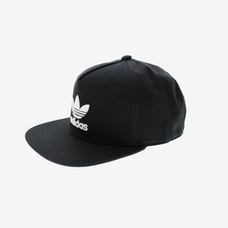 Adidas AC Trefoil Flat Peak Snapback Black/white