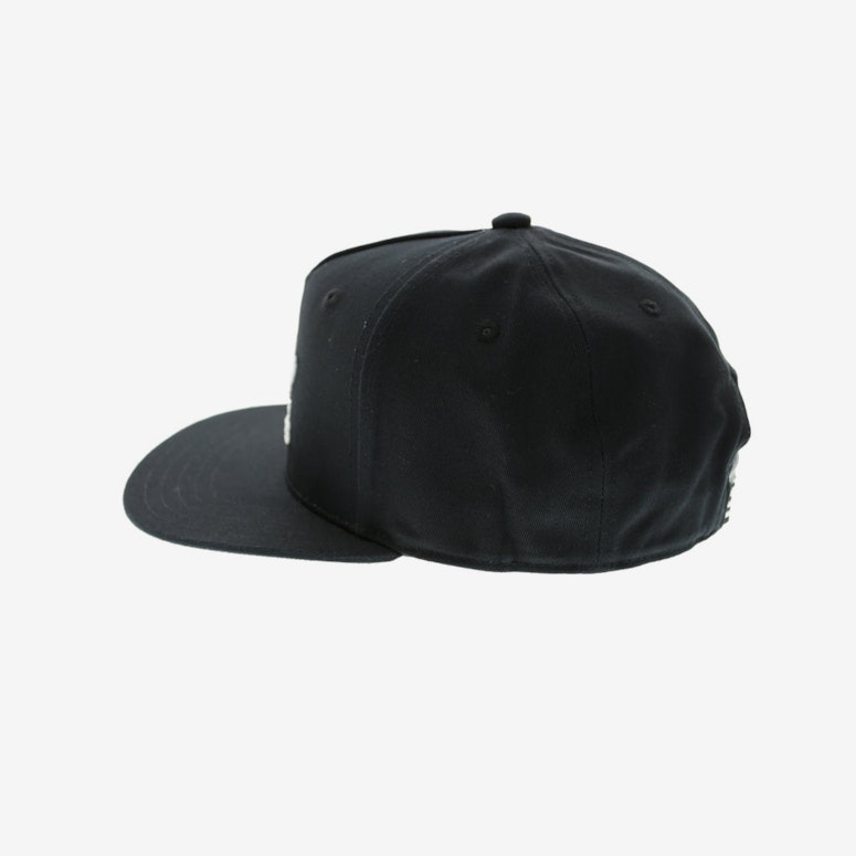 Adidas AC Trefoil Flat Peak Snapback Black/white