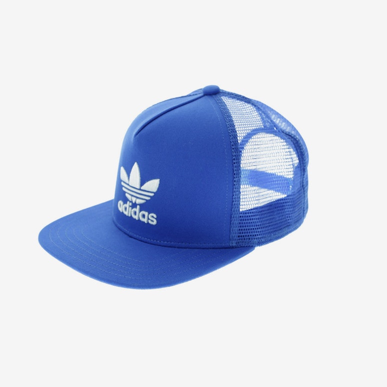Adidas Trefoil Flat Peak Trucker Blue
