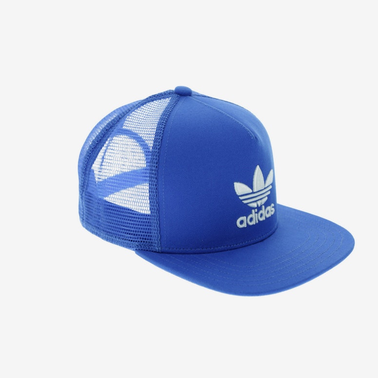 Adidas Trefoil Flat Peak Trucker Blue