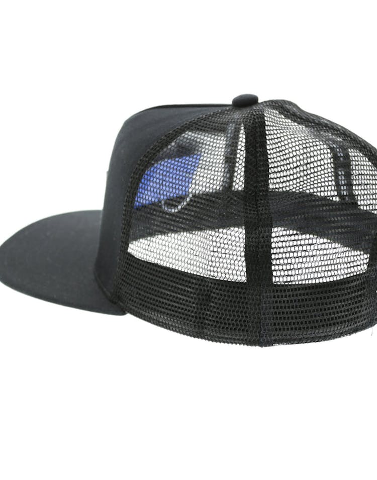 Adidas Trefoil Flat Peak Trucker Black