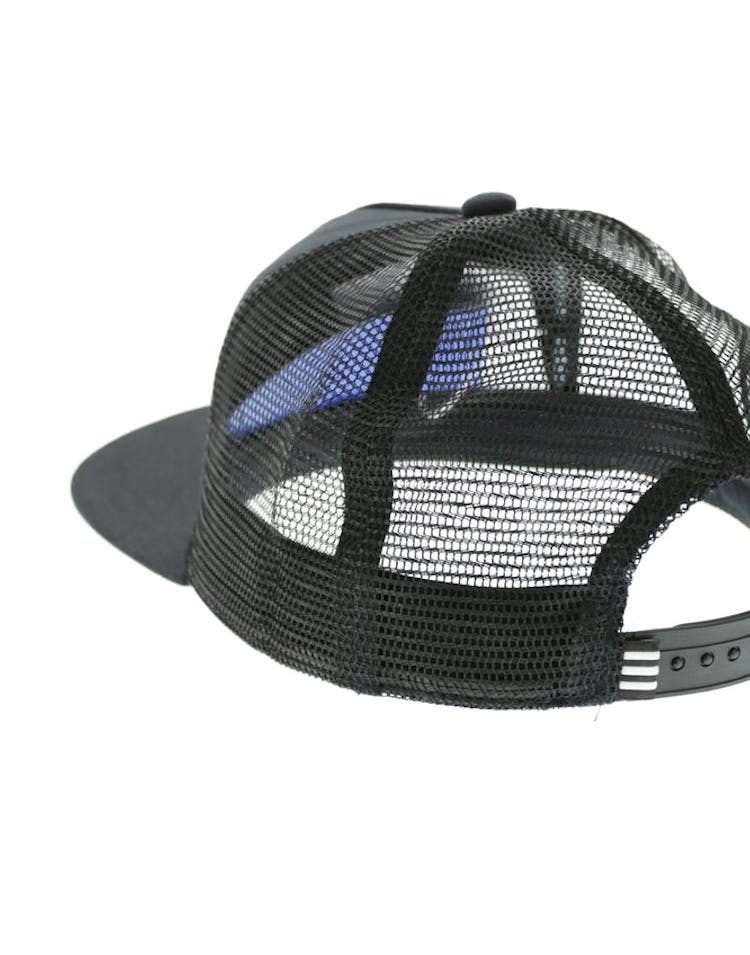 Adidas Trefoil Flat Peak Trucker Black