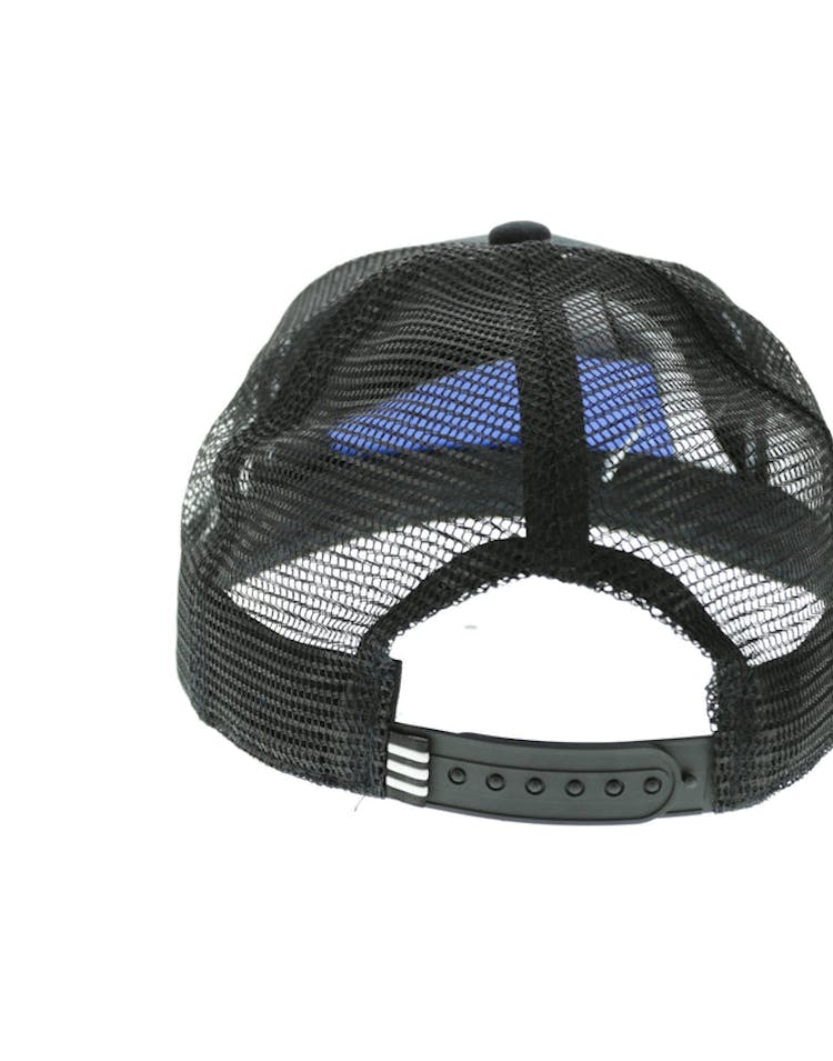 Adidas Trefoil Flat Peak Trucker Black