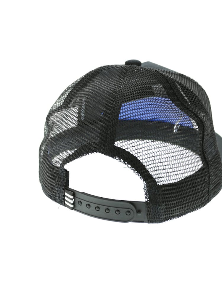 Adidas Trefoil Flat Peak Trucker Black