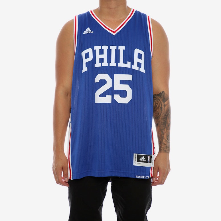 Adidas Performance Philadelphia 76ers Ben Simmons Swingman Jersey Royal