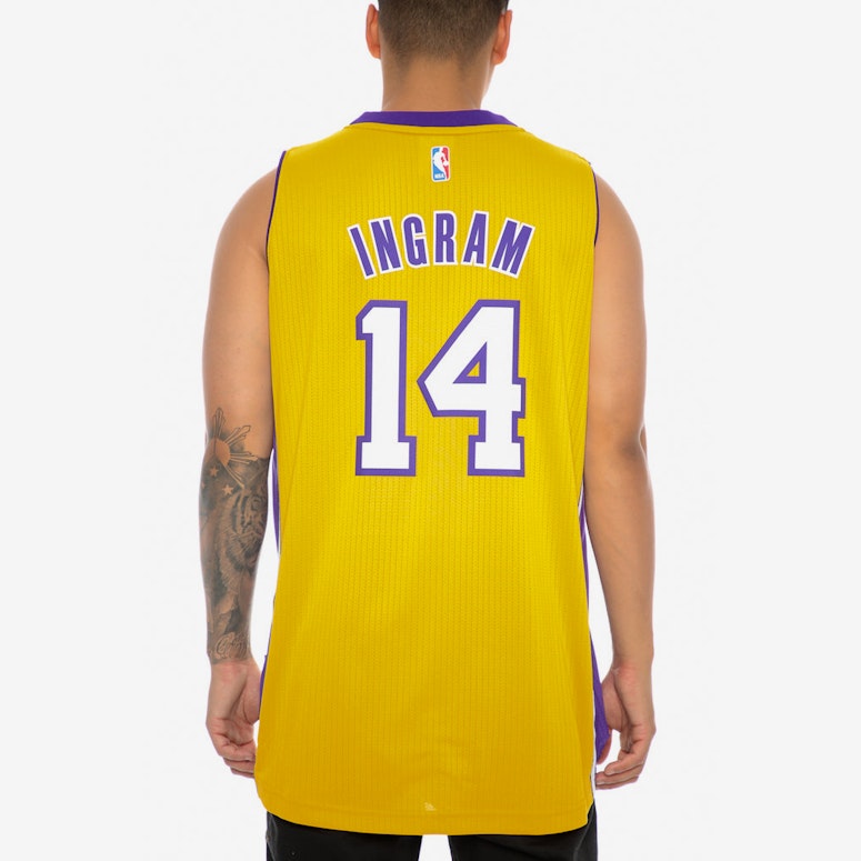 Adidas Performance Lakers 14 Ingram Swingman Yellow