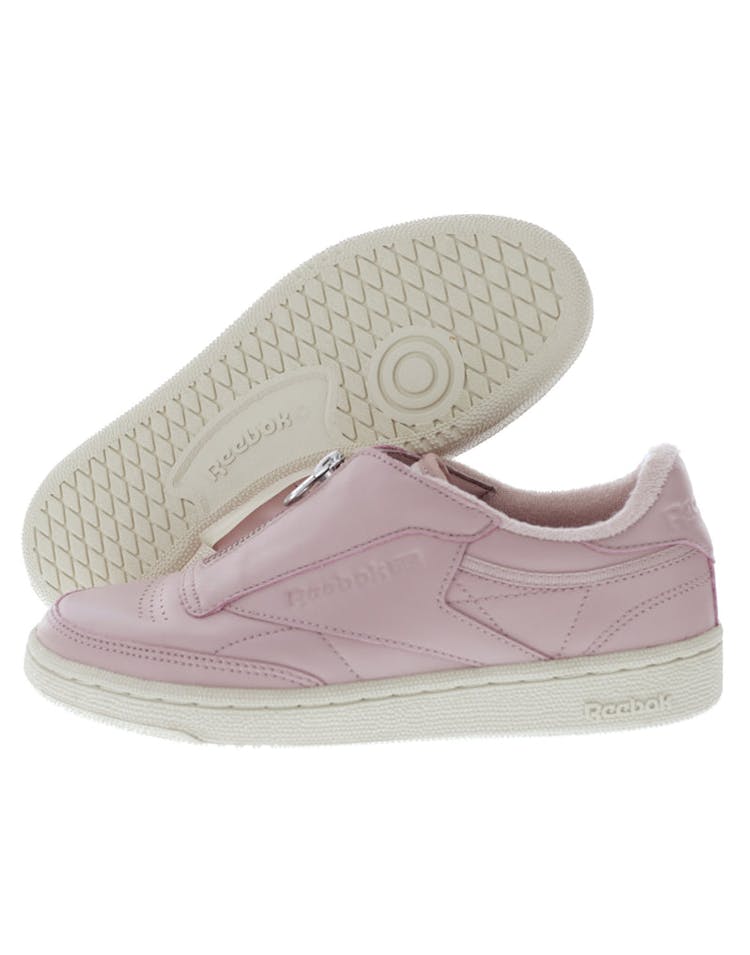 Reebok Women's Club C 85 Zip Pink/White
