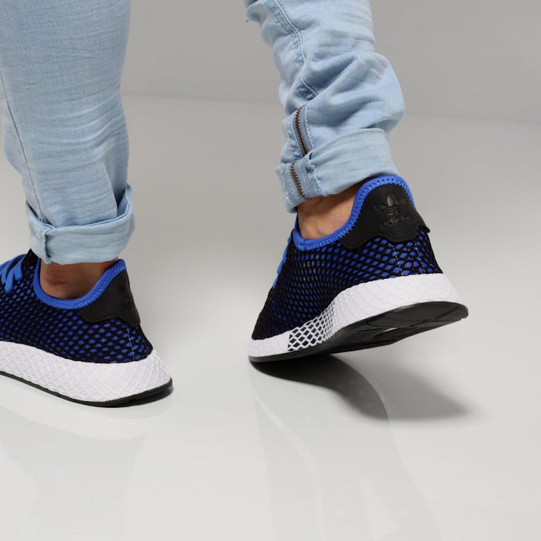 Adidas Deerupt Runner Black/Blue/White