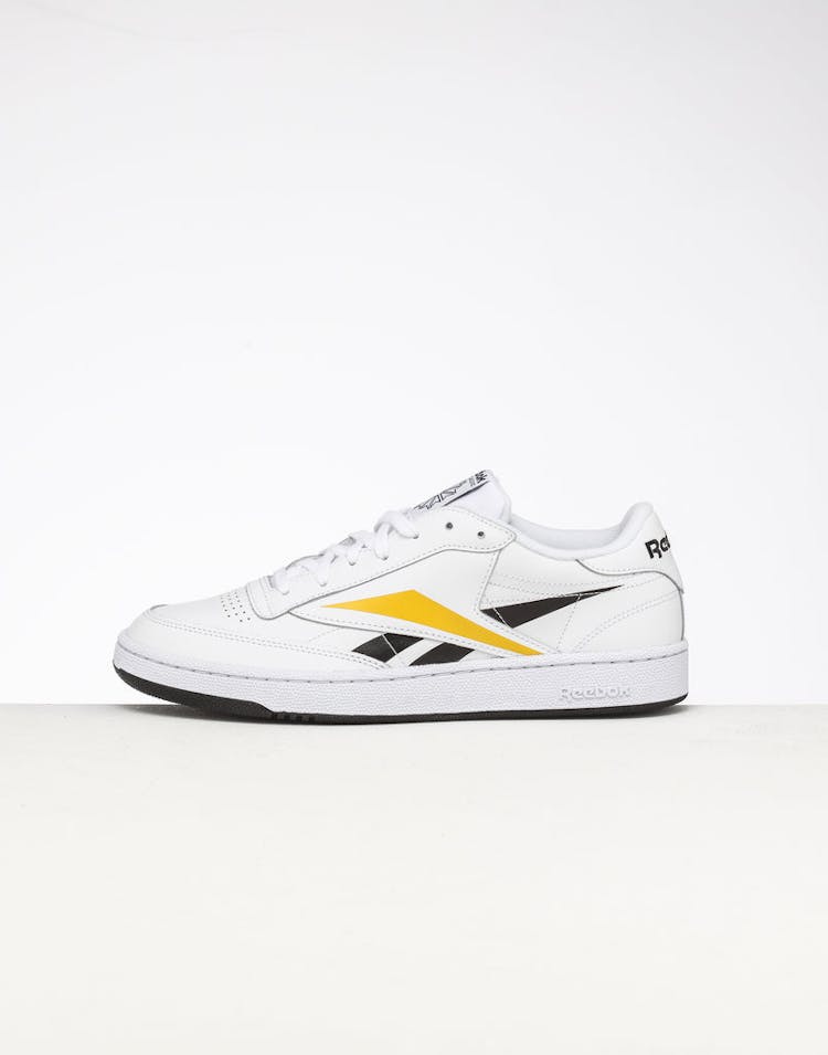 Reebok Club C Vector White/Black/Yellow