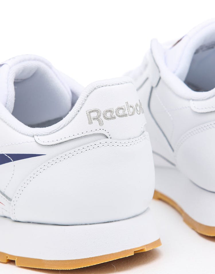 Reebok CL Leather Vector White/Scarlet/Gum