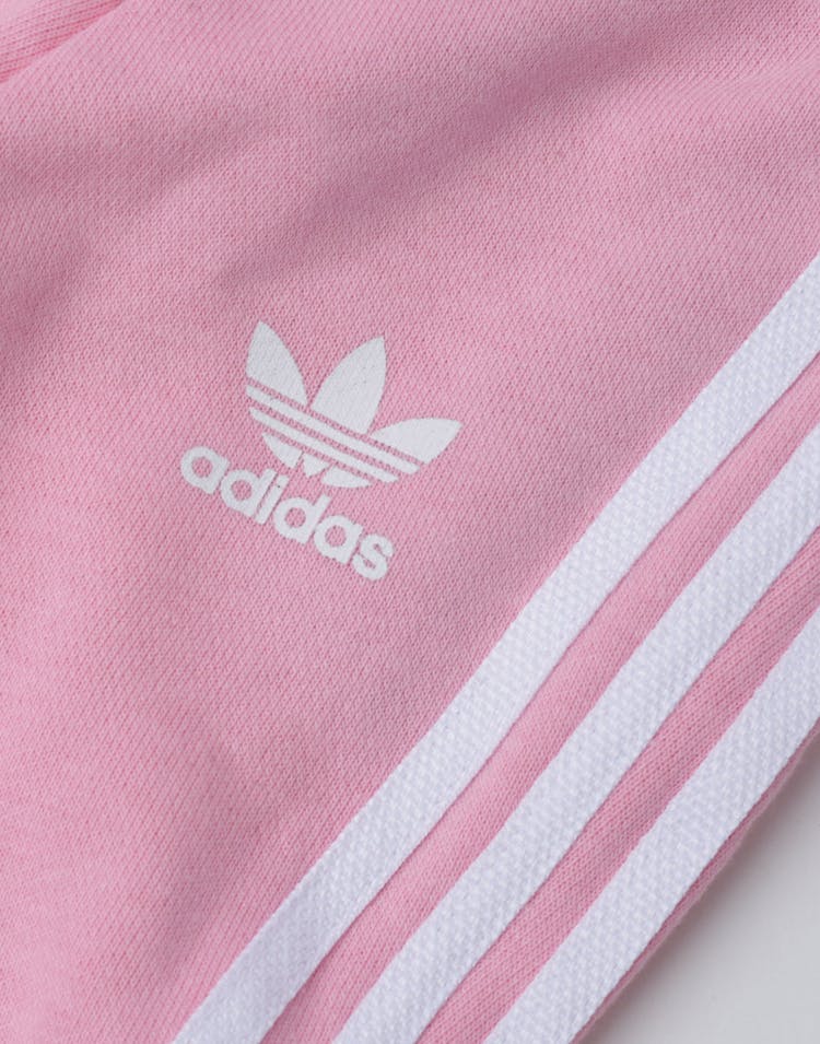 Adidas Kids Trefoil Hoodie Pink/White