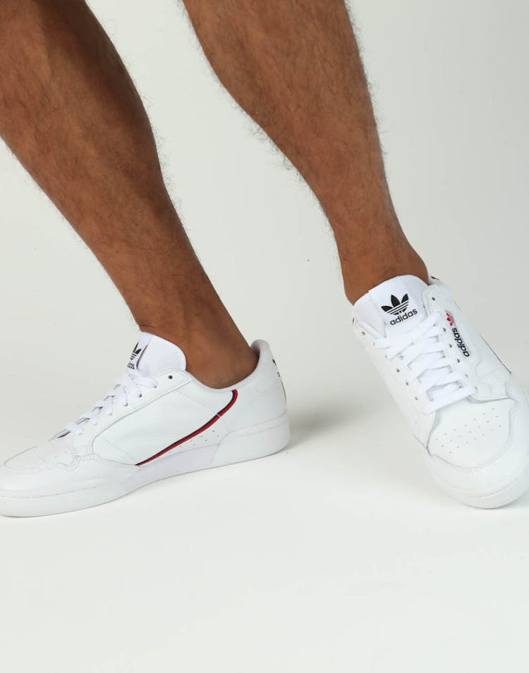 Adidas Continental 80 White/Navy/Red