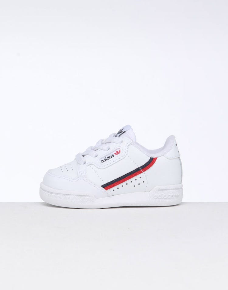Adidas Toddler Continental 80 White/Red/Navy